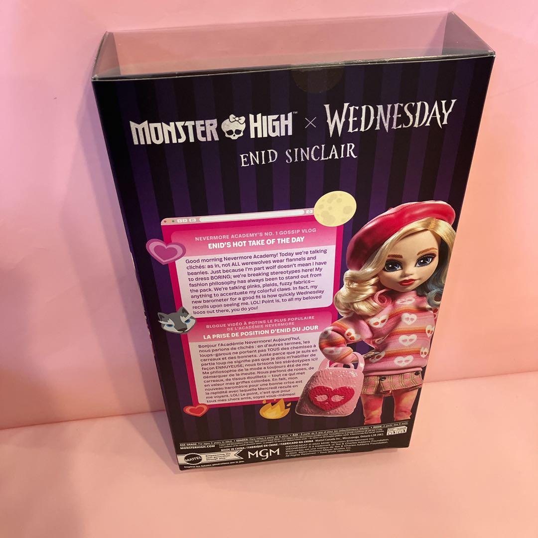 モンスターハイ　ウェンズデー　イーニッド　シンクレア　Enid ウエンズデー
