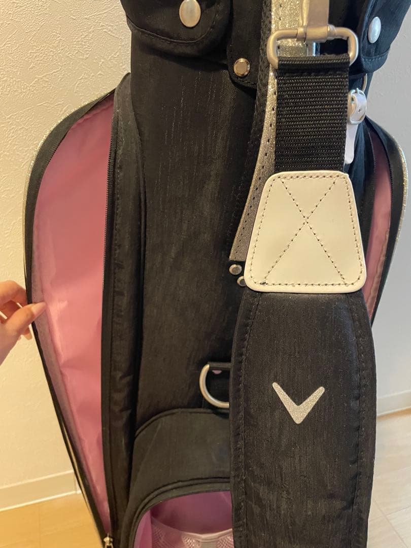 CALLAWAY ゴルフバッグ・キャディバッグ 黒　クラブセット