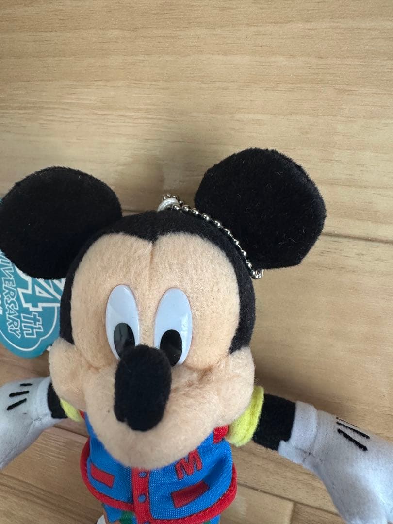 【新品タグ付き】ディズニーランド34周年　トゥーンタウン　ミッキーミニーぬいば