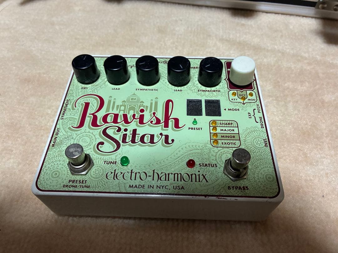 ギター Electro-Harmonix Ravish Sitar