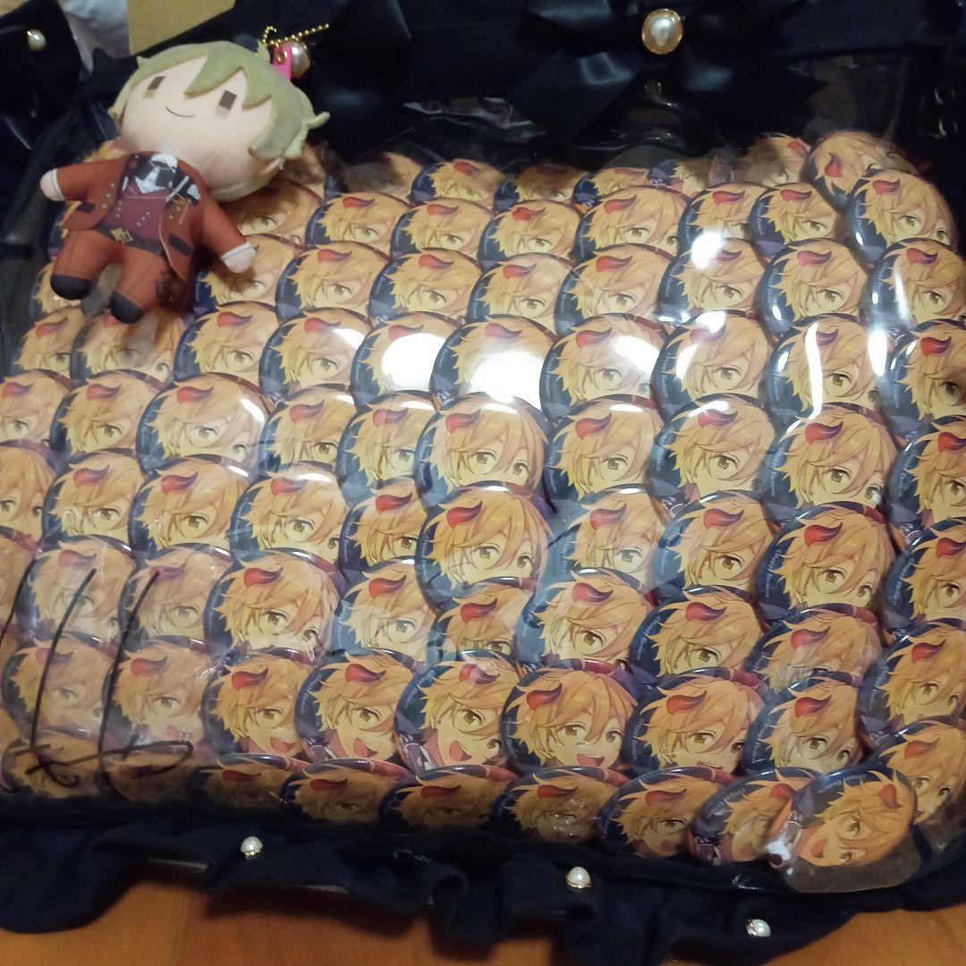 あんスタ 真白友也 痛バ 痛バッグ テーマスカウト缶バッジ A3 Ra*bits