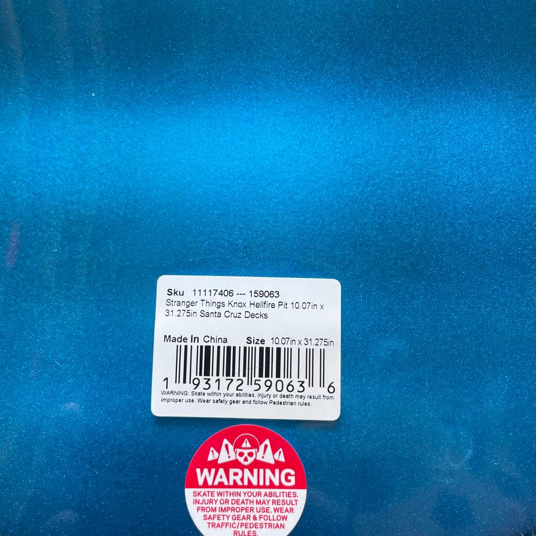 Santa Cruz スケートボードデッキ ストレンジャーシングス