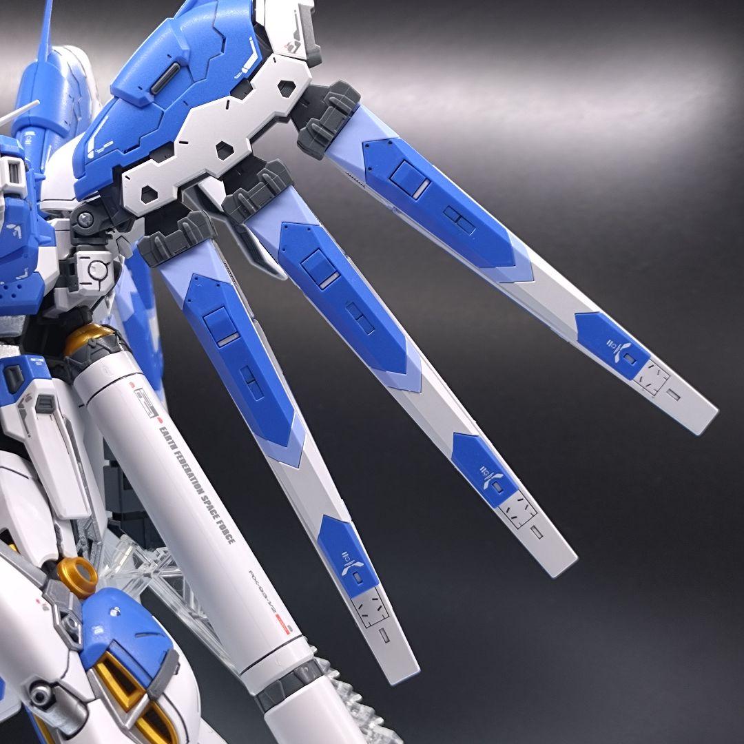 RG hi-νガンダム ハイニューガンダム ハイメガ 【全塗装完成品】