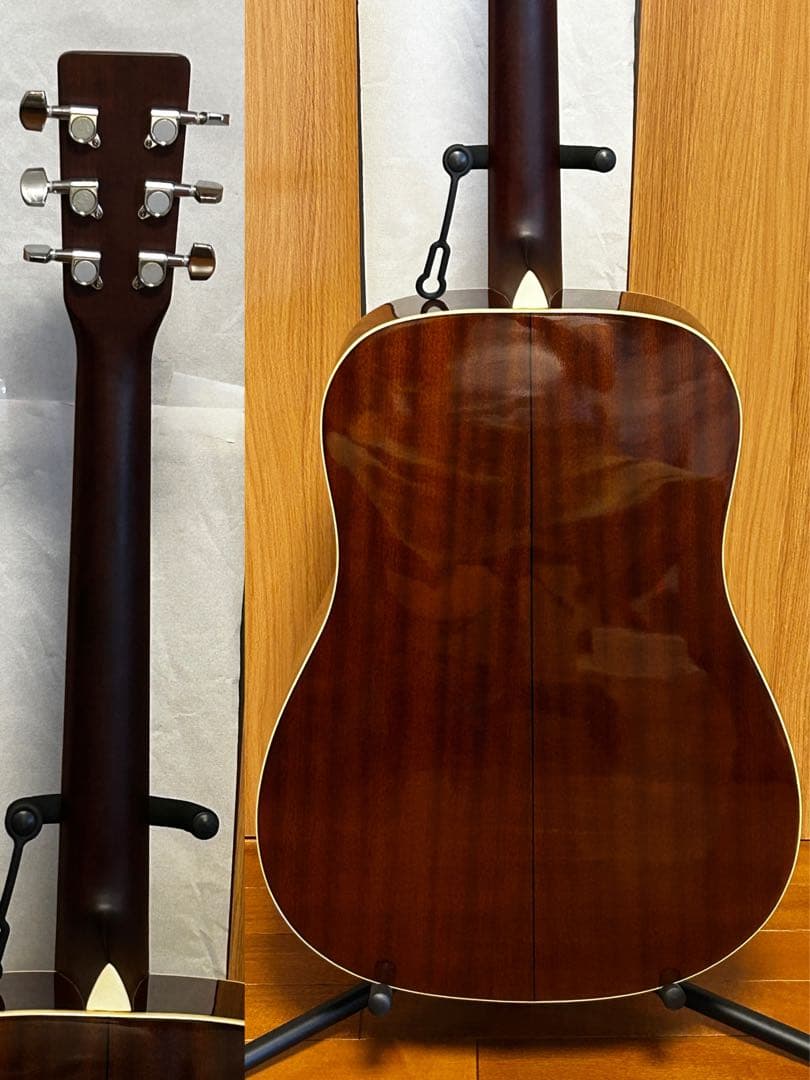 すぐ使える超美品 Morris MD-528 牛骨パーツ仕様 高級ハードケース付