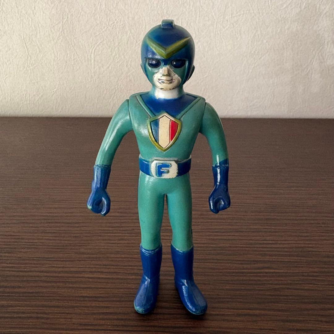 ポピー バトルフランス バトルフィーバーJ ソフビ 東映 当時物