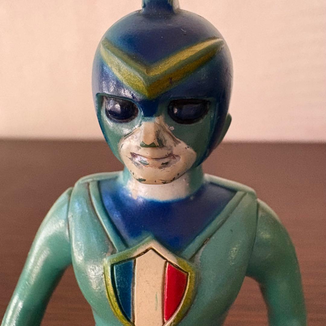 ポピー バトルフランス バトルフィーバーJ ソフビ 東映 当時物