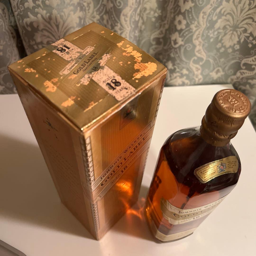 J*様 ジョニー ウォーカー 18年 ゴールドラベル 古酒