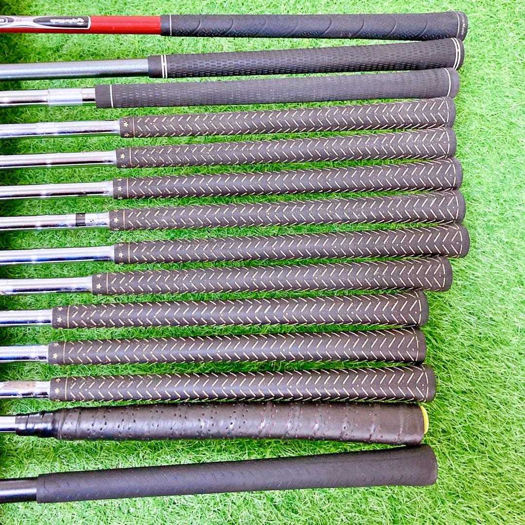 M16.テーラーメイド　初心者オススメ　ゴルフクラブ　メンズセット　右利き14本