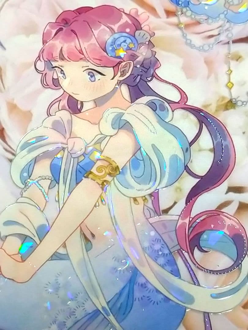 J485＃云与海之歌(贝壳光)Komos空物馆切り売り海外人物マステ女の子男の子