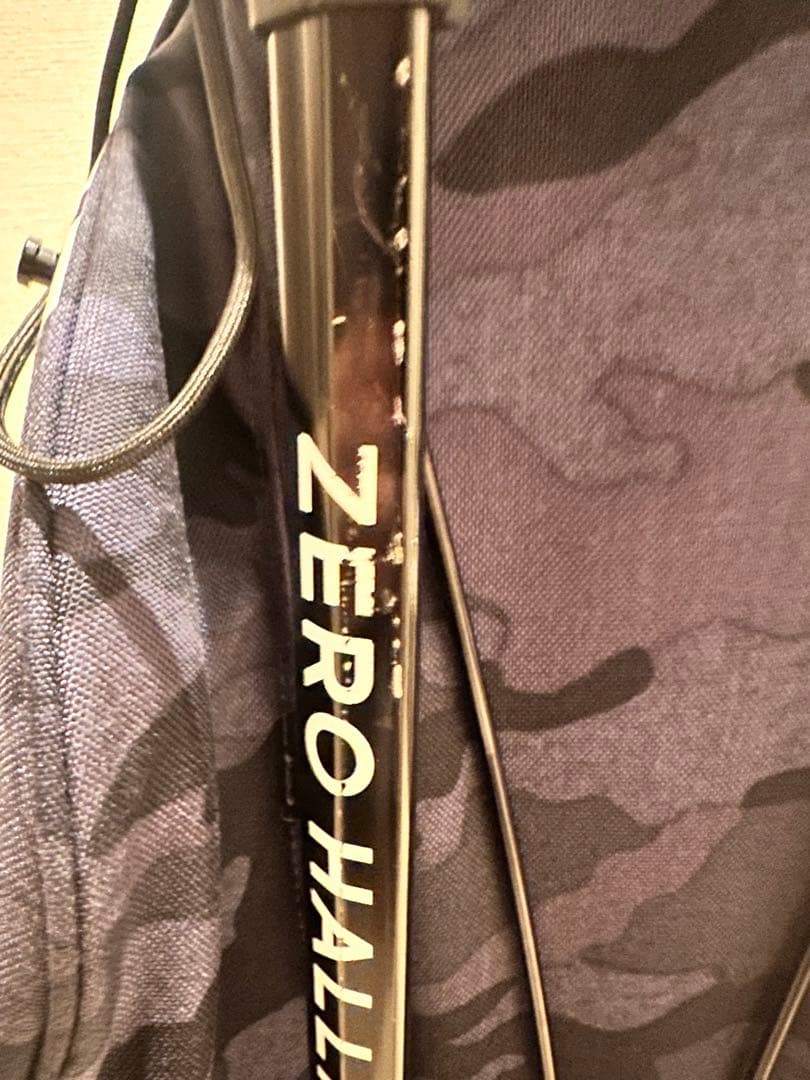 （希少品）ZERO HALLIBURTON ヘッドカバー付のキャディバッグ