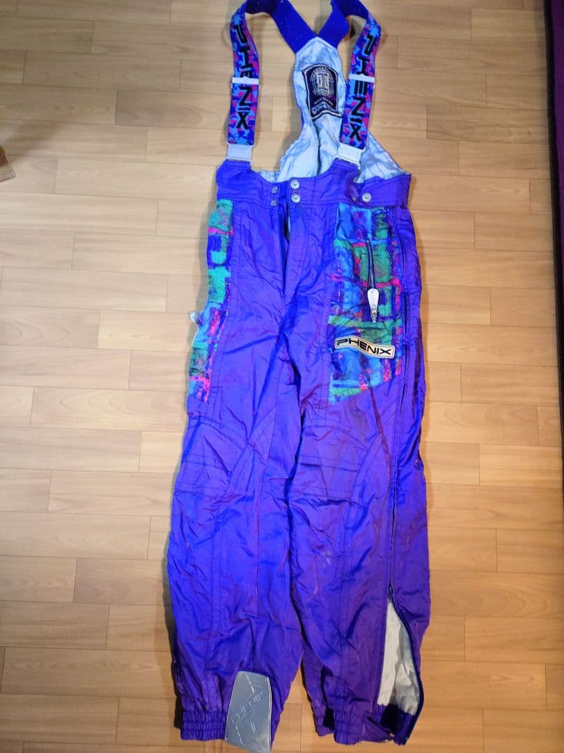 PHENIX スキーウェア ジャケット・パンツセット　紫 (中古品)