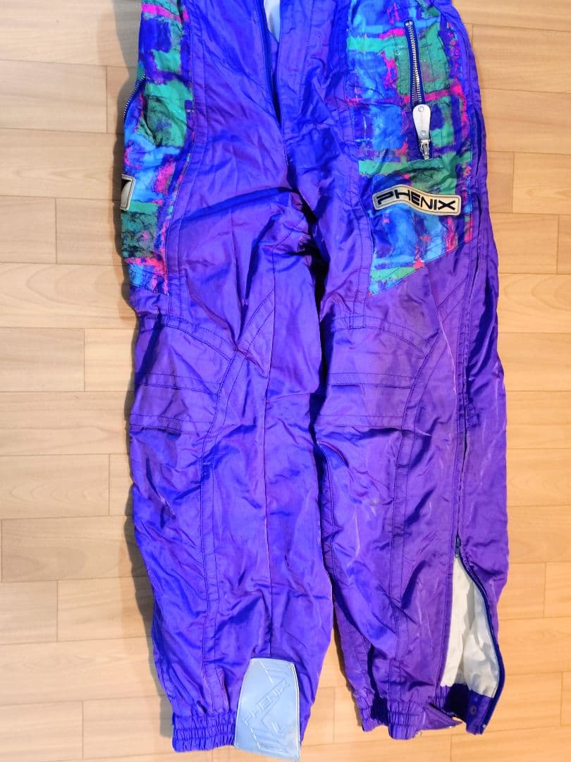 PHENIX スキーウェア ジャケット・パンツセット　紫 (中古品)