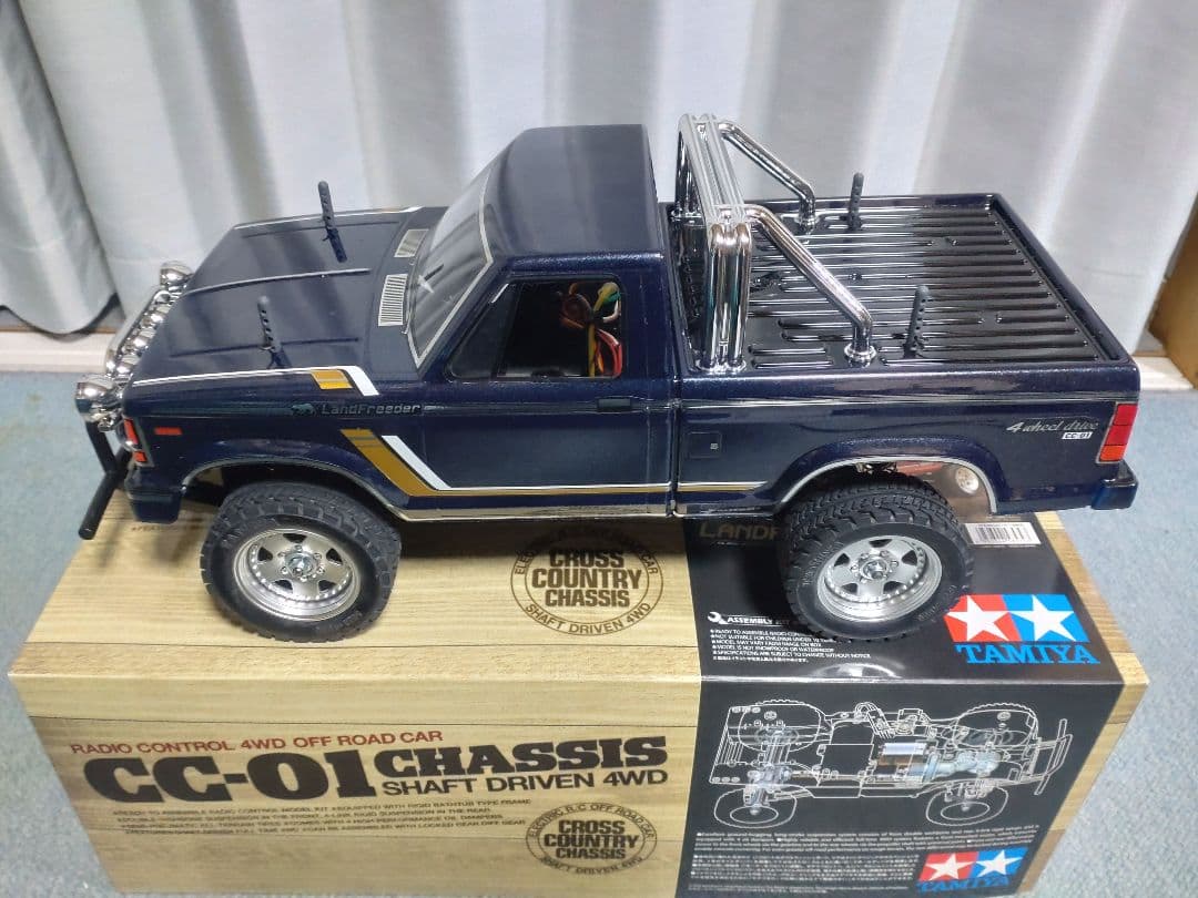 【みゆき】タミヤ　CC-01 ランドフリーダーメカ付（受信機無）