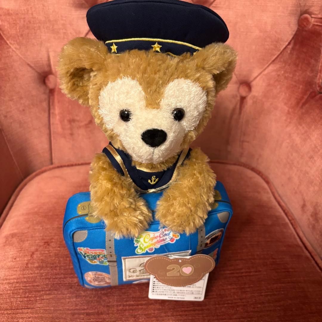 【新品未使用タグ付き】ダッフィー 20周年 ぬいぐるみ ディズニーシー