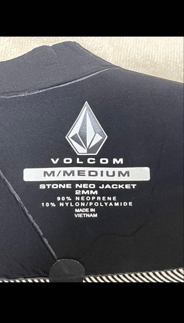 VOLCOM STONE NEO JACKET Mサイズ 2mm ブラック