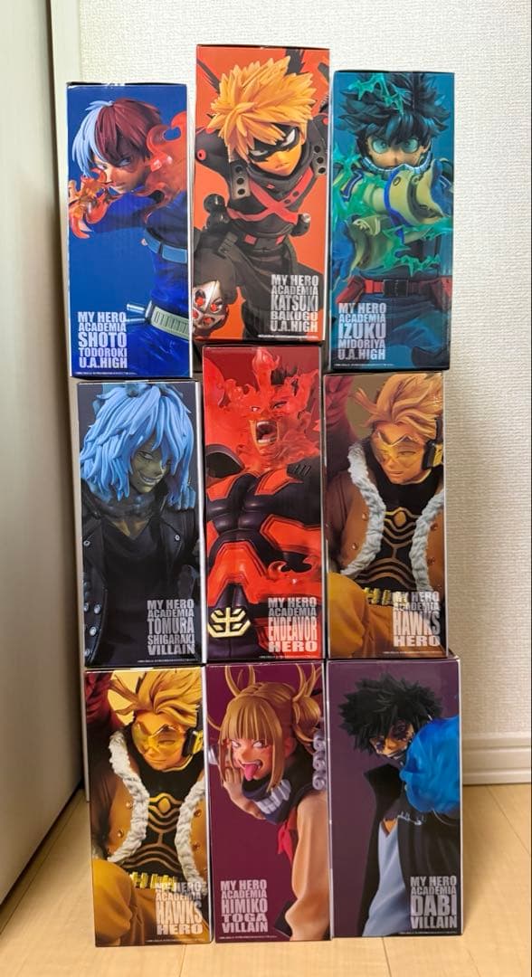 僕のヒーローアカデミア フィギュア HERO VS VILLAINS コンプ