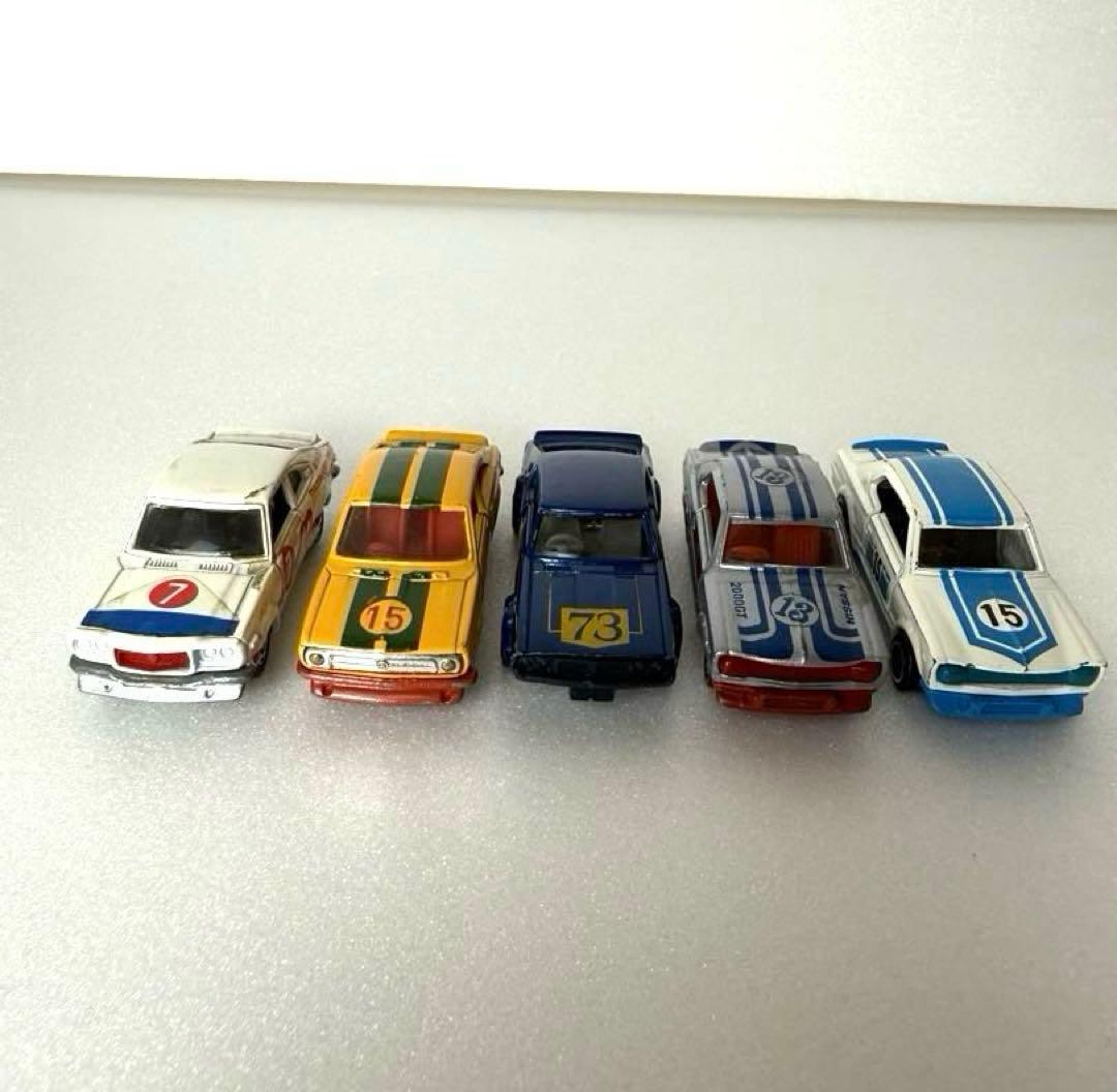 トミカ日本製 黒箱 ハコスカ ケンメリサニー サバンナ 5台セット