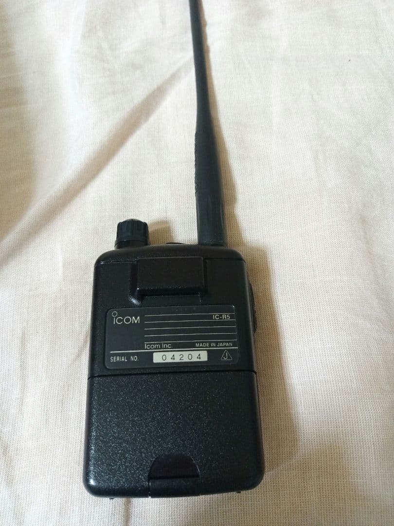 【稼働確認済】Icom IC-R5 受信機 箱付き 中古品