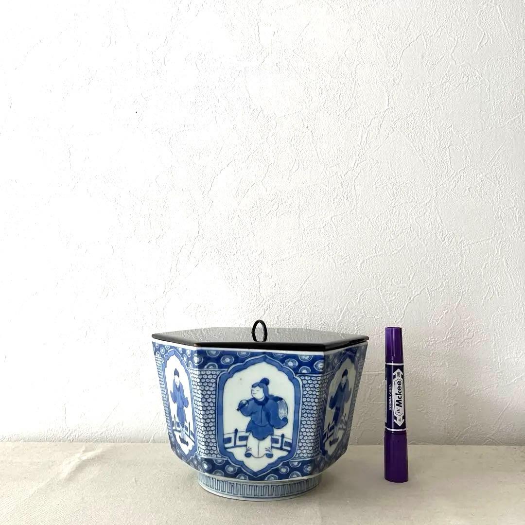 ☆H503 大明萬暦年製　水差し　【中古】　入れ物