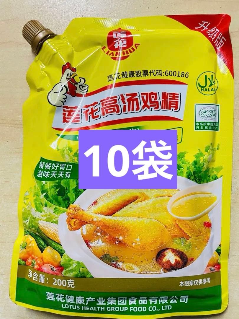 お客莲花鸡精200g 10袋黑木耳3袋娃哈哈八宝粥12缶x1ケース椰球4袋