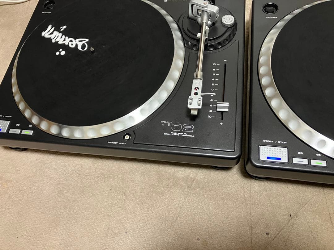 ジェミニ　gemini TT02 ターンテーブル ２つ