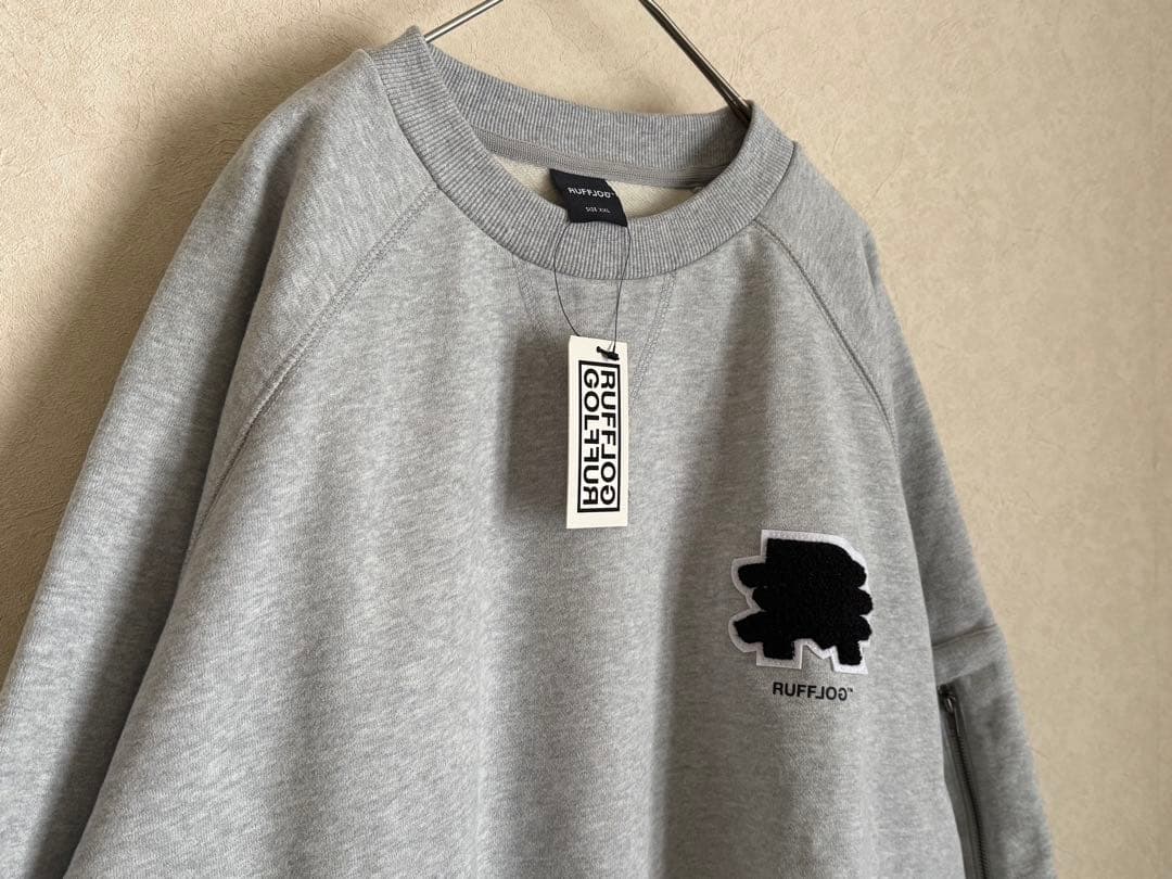 新品 ラフロッグ RUFFLOG 裏起毛 スウェット トレーナー