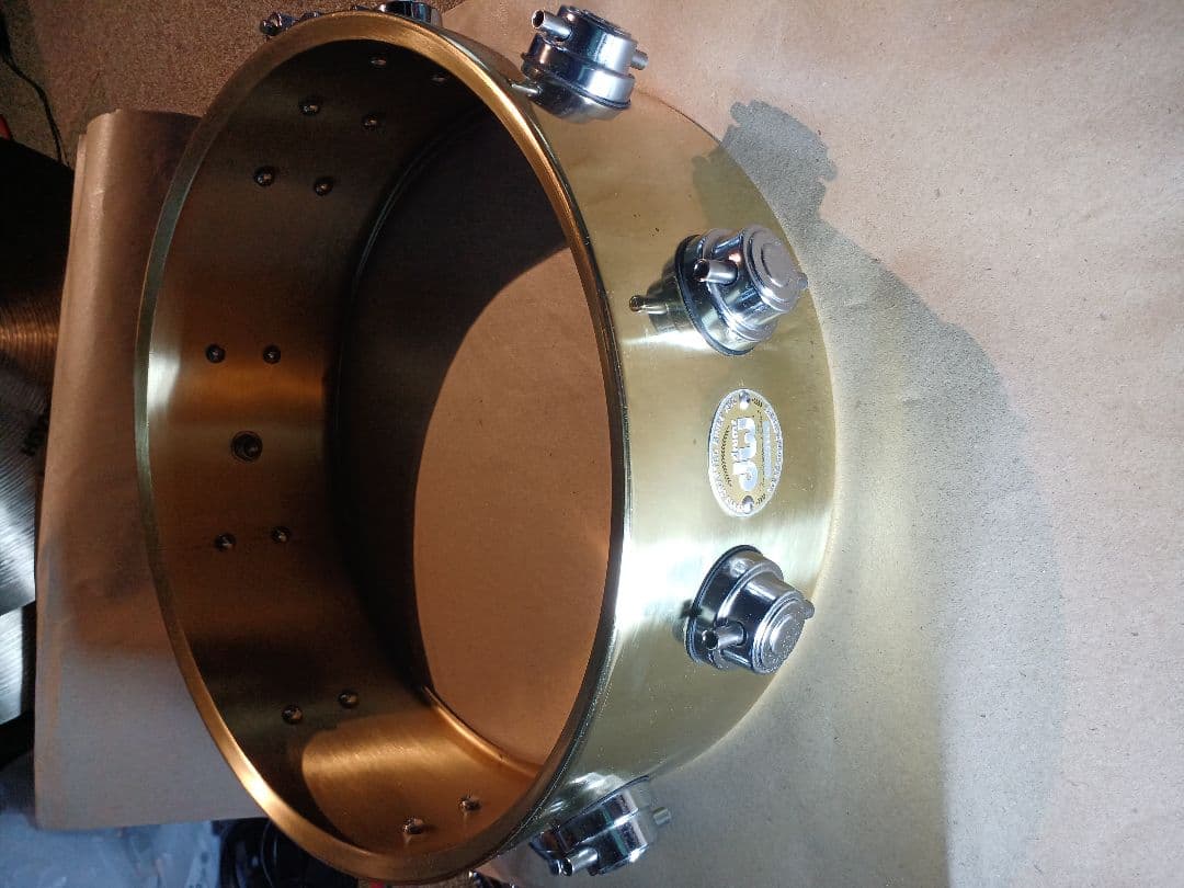 DW　ブロンズスネア　14×5.5 ソフトケース付き