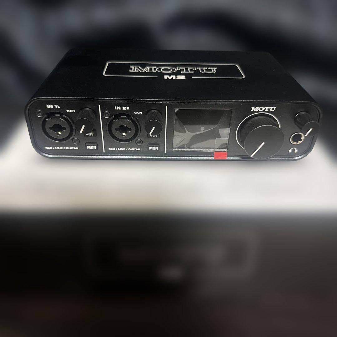 【即日発送可】MOTU M2 オーディオインターフェイス