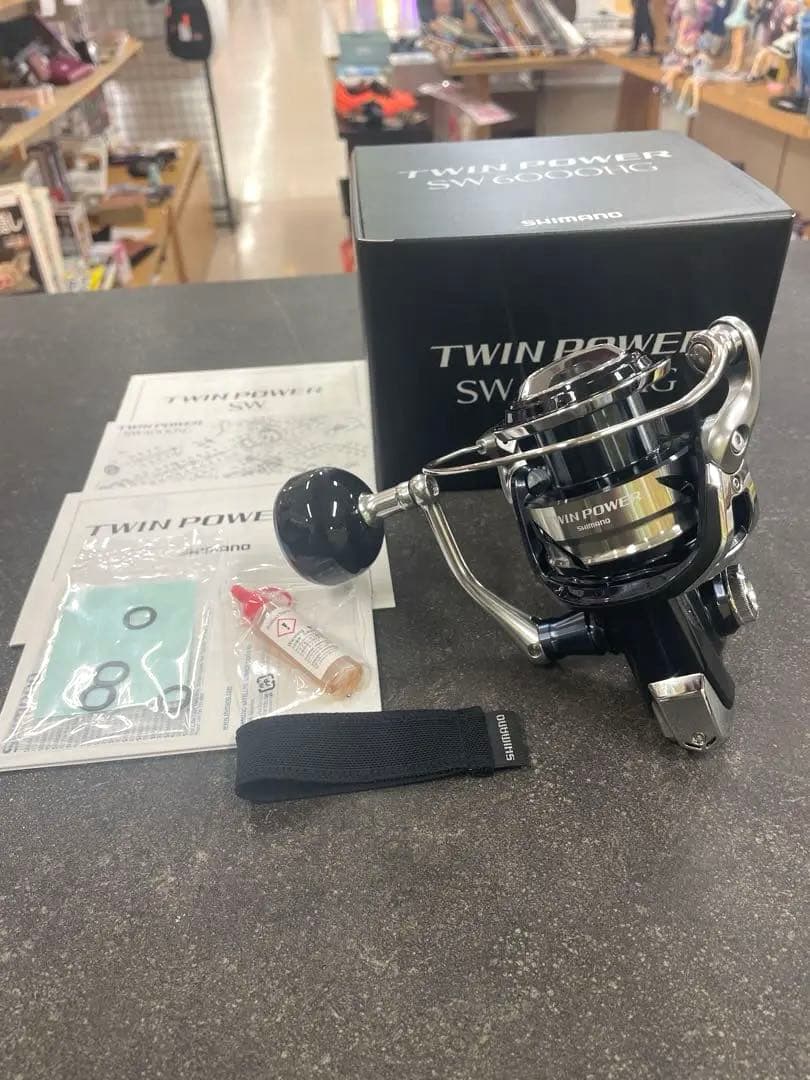 未使用SHIMANO TWIN POWER SW 6000HG 21ツインパワー
