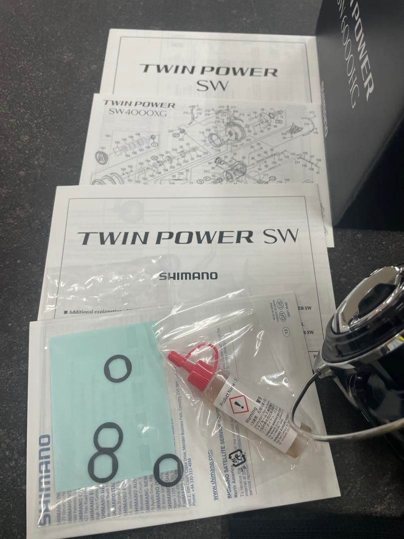 未使用SHIMANO TWIN POWER SW 6000HG 21ツインパワー