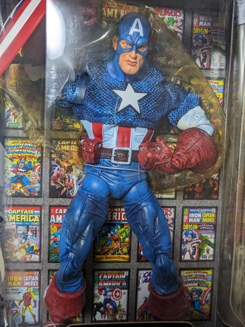 トイビズ版マーベルレジェンドアイコンズ・キャプテンアメリカ&スパイダーマン