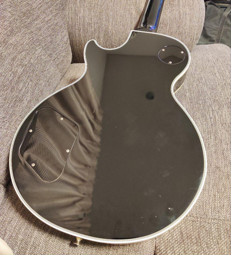 エピフォン　レスポールカスタム　ブラック　日本製　ギブソンヘッド