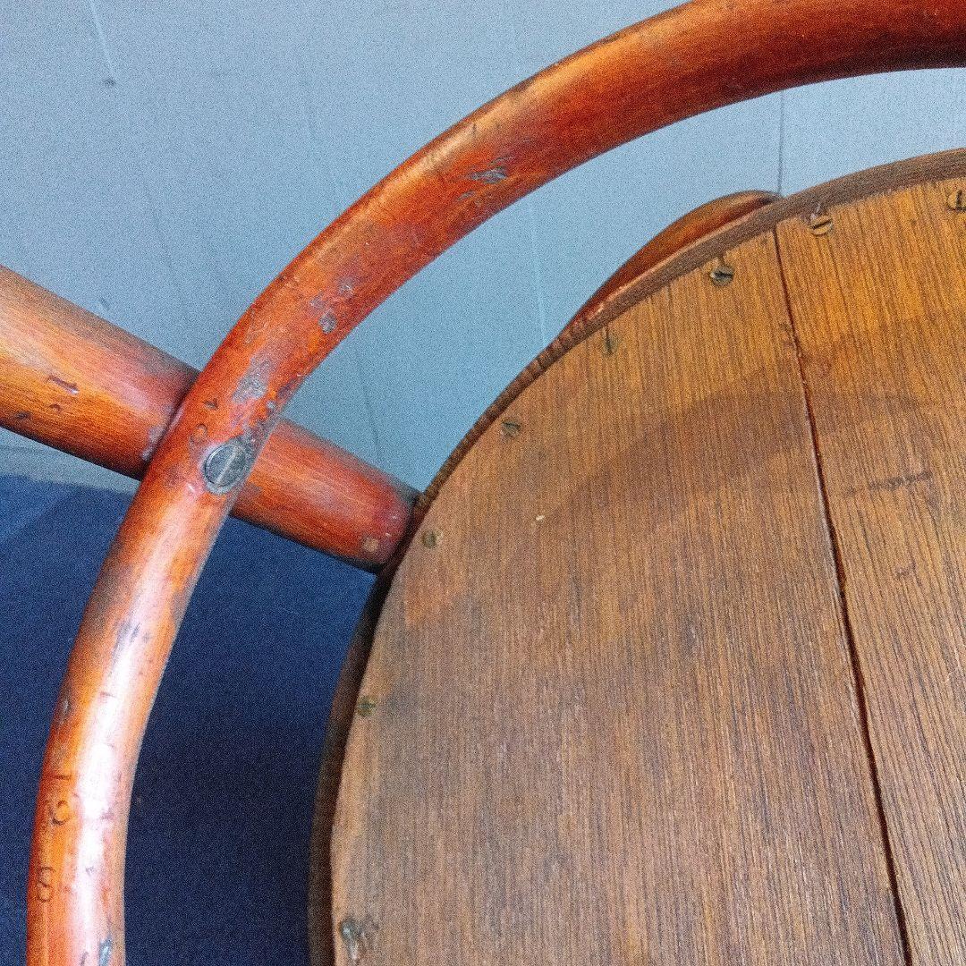 木製椅子　秋田木工会社　昭和レトロ　ヴィンテージ