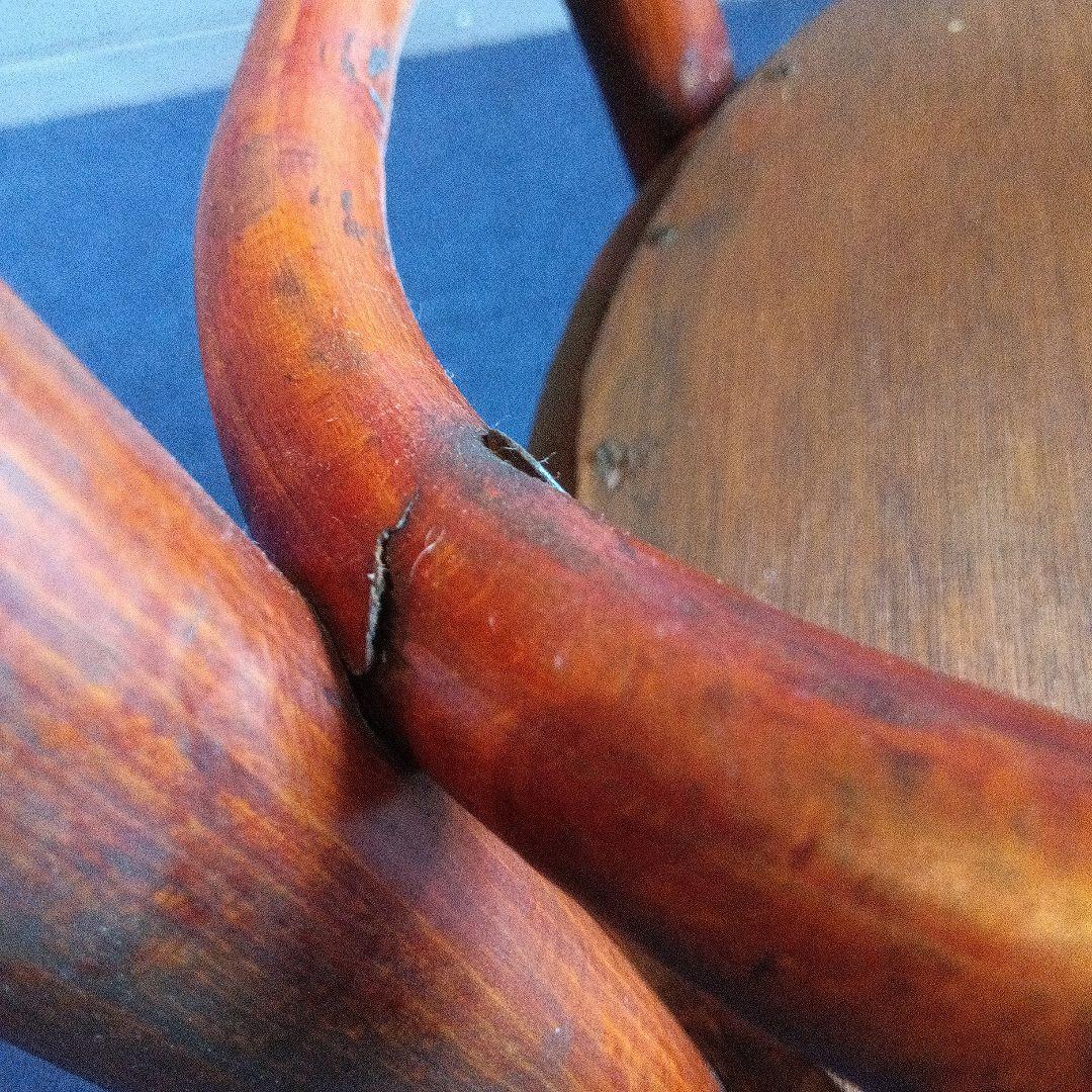 木製椅子　秋田木工会社　昭和レトロ　ヴィンテージ