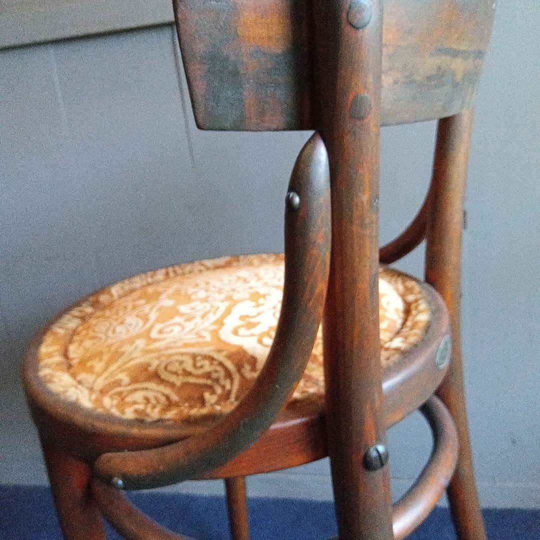 木製椅子　秋田木工会社　昭和レトロ　ヴィンテージ