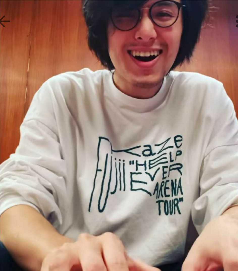 新品　藤井風　Mサイズ　HEAT アリーナツアー　ロンT