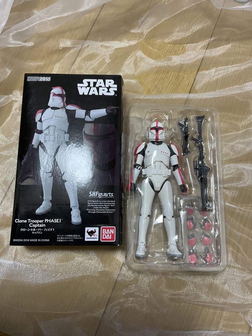 クローン・トルーパー フェイズ1 キャプテン STAR WARS 開封済み