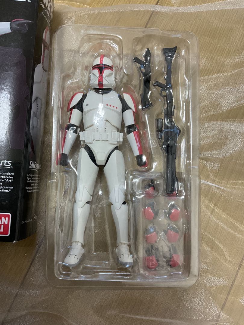 クローン・トルーパー フェイズ1 キャプテン STAR WARS 開封済み