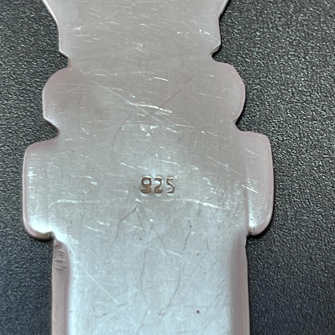 【PERU】【純銀】レターナイフ/ブックマーク栞