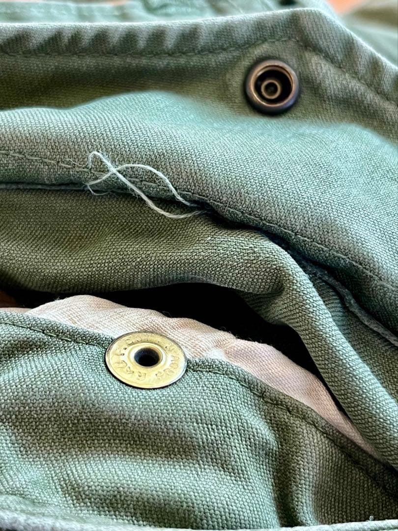 ◎50's 最初期 M51 パンツ 剥き出しスナップボタン コの字ジッパー 実物