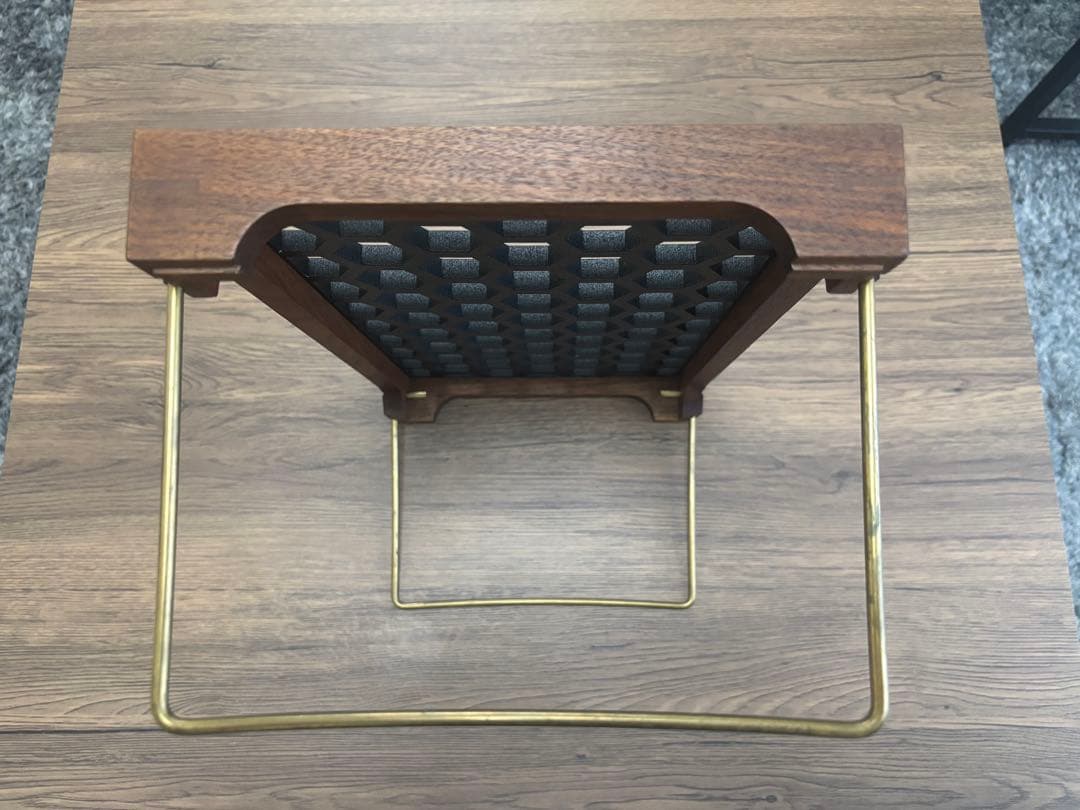 WHAT WE WANT 六角形メッシュアウトドアテーブル