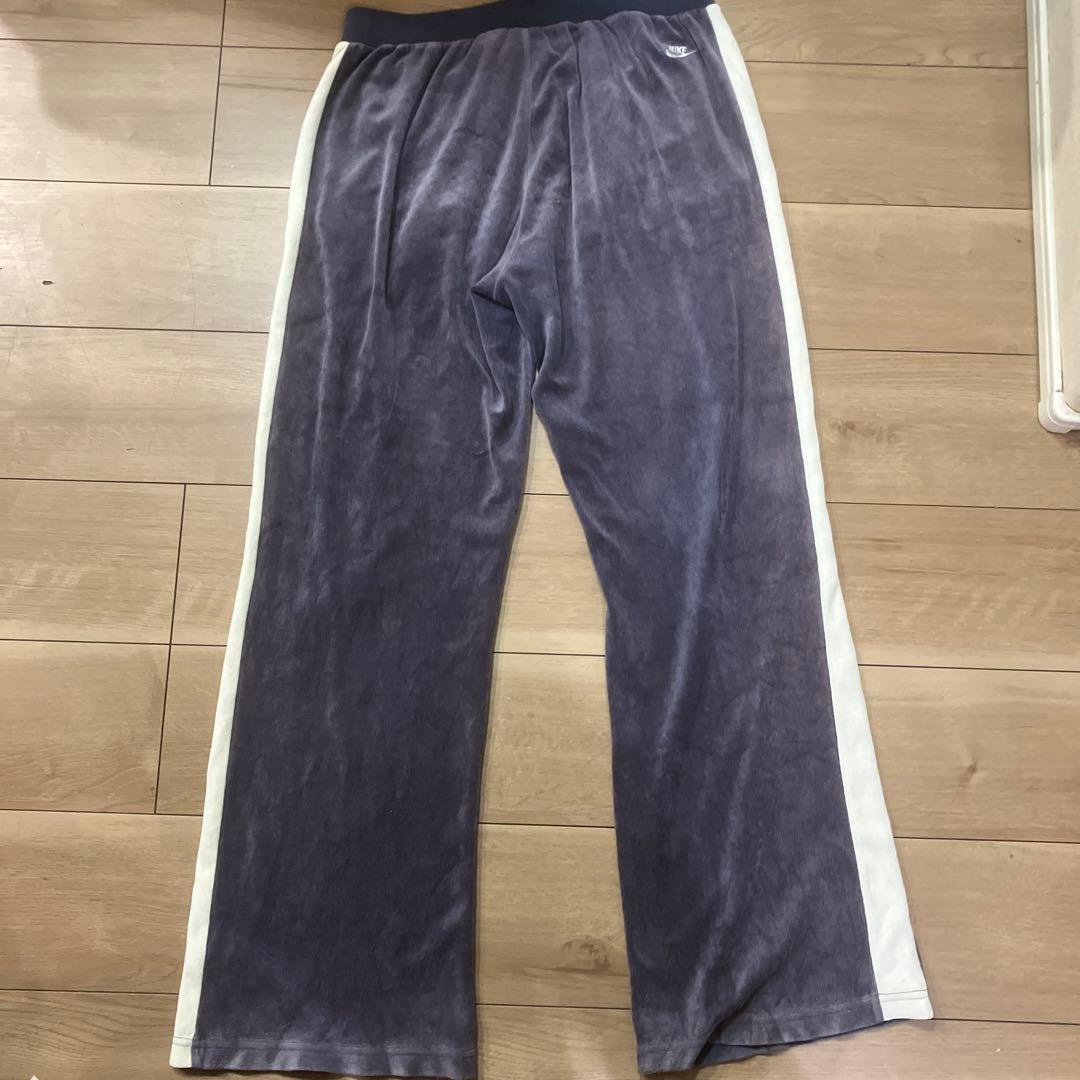 NIKE ネイビー ジャージ ベロアセットパンツ　Lサイズ　カマボコロゴ
