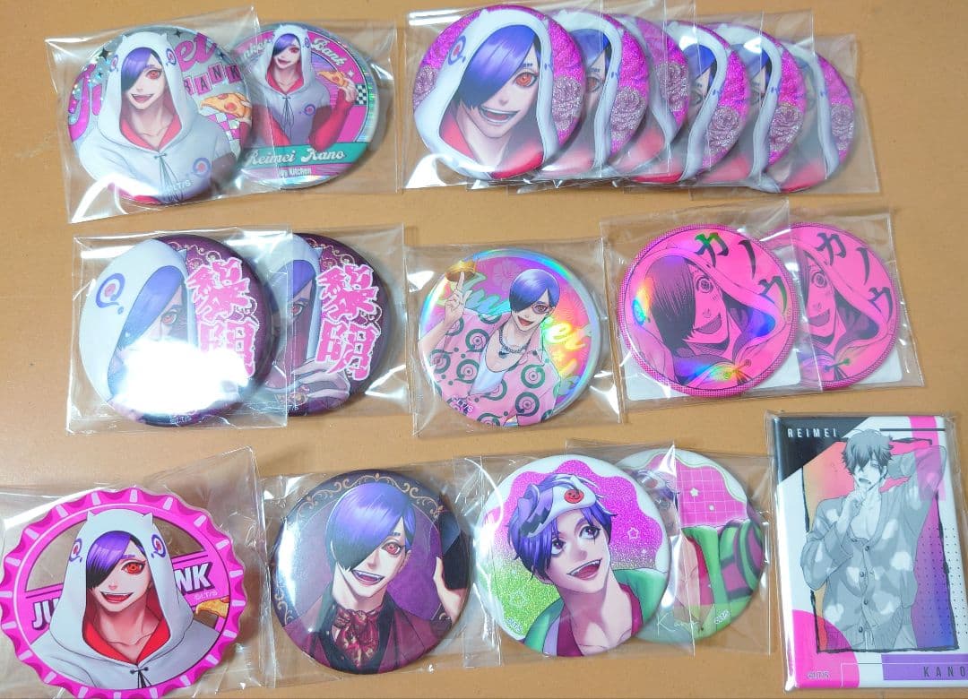 ジャンケットバンク 叶黎明 缶バッジ まとめ売り