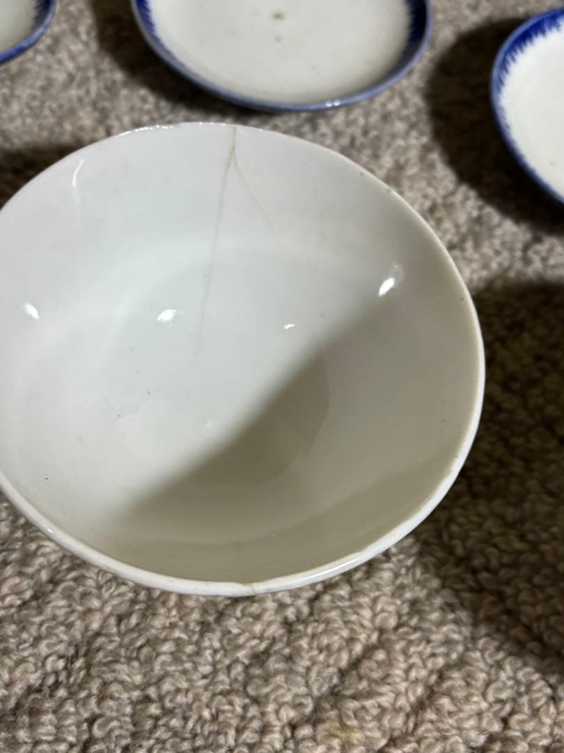 古伊万里 江戸時代 染付 蓋付あり 有田焼き 陶磁器 茶碗 まとめ 骨董品