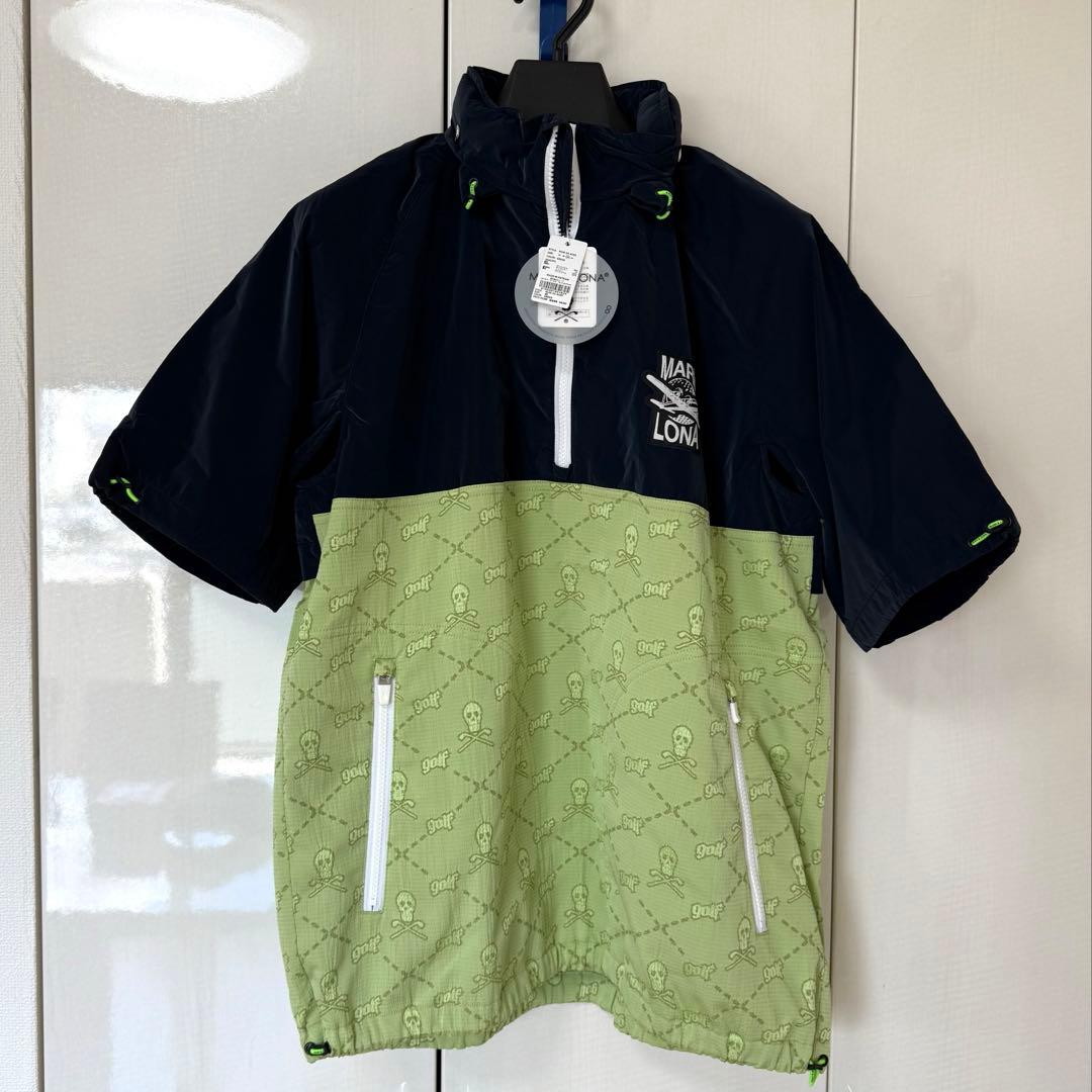 ゆー様♪ 新品 MARK&LONA 半袖プルオーバー ブルゾン マーク&ロナ