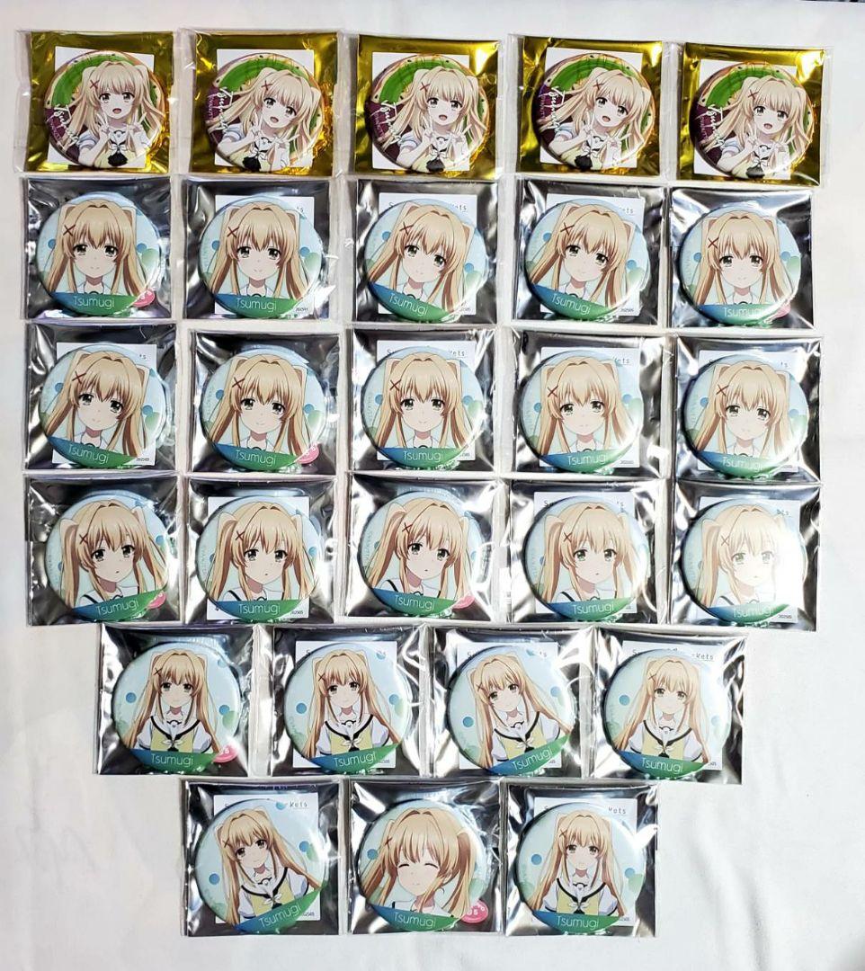 SummerPockets ドーナツ 表情缶バッジ 紬ヴェンダース 27点セット