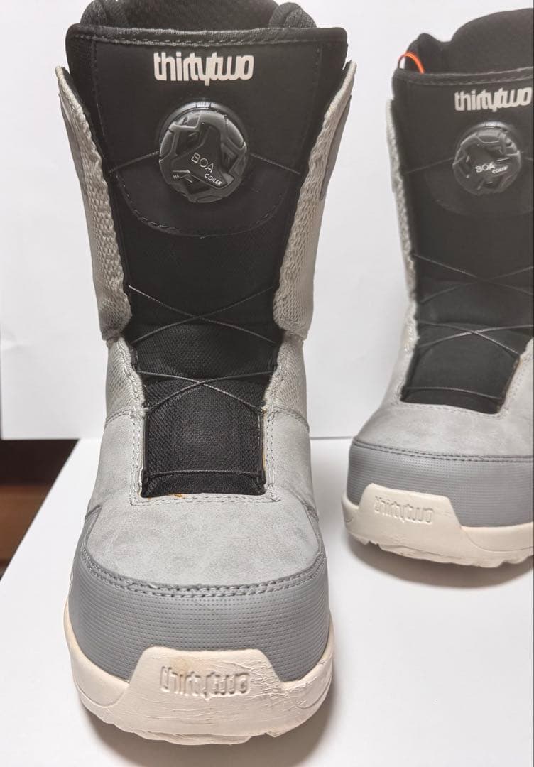 thirtytwo shifty BOA 26.5cmグレー/黒ワンシーズン４回