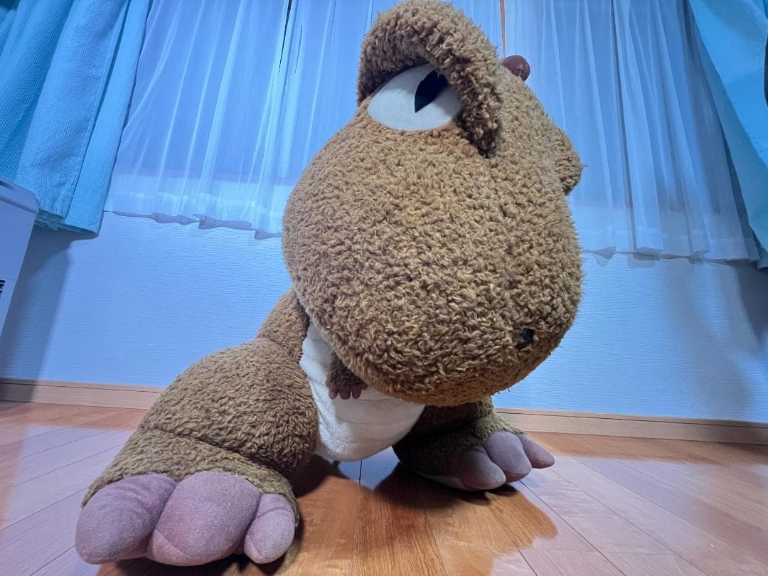 【希少・当時物】 BANDAI ゴンザウルス ぬいぐるみ 大型サイズ【田中政志】