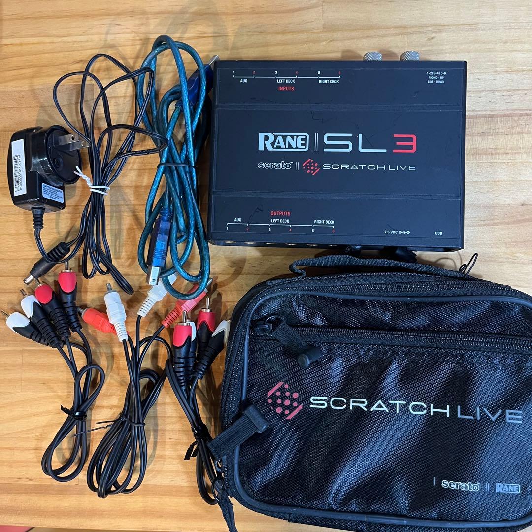 RANE Serato Scratch Live SL3 DJインターフェース