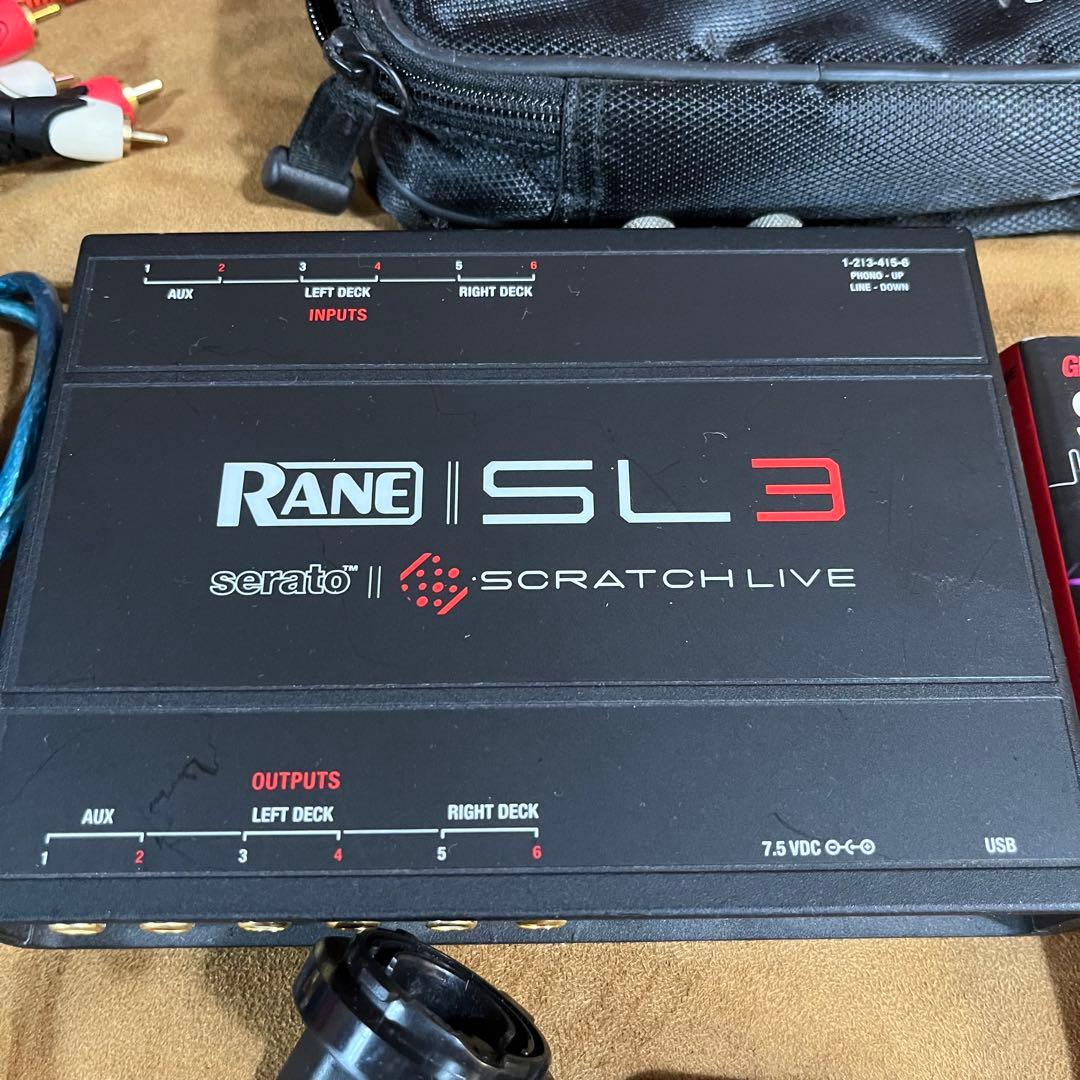 RANE Serato Scratch Live SL3 DJインターフェース